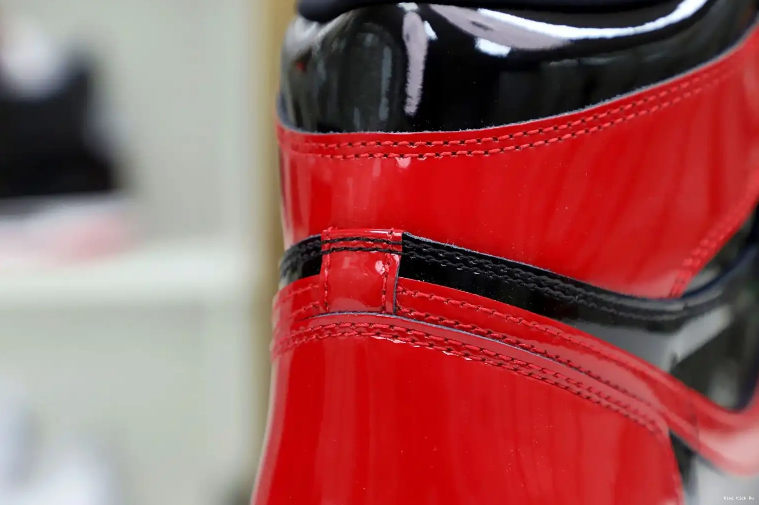 BRED PATENT JORDAN HIGH AIR Kimikick OG 1 0606